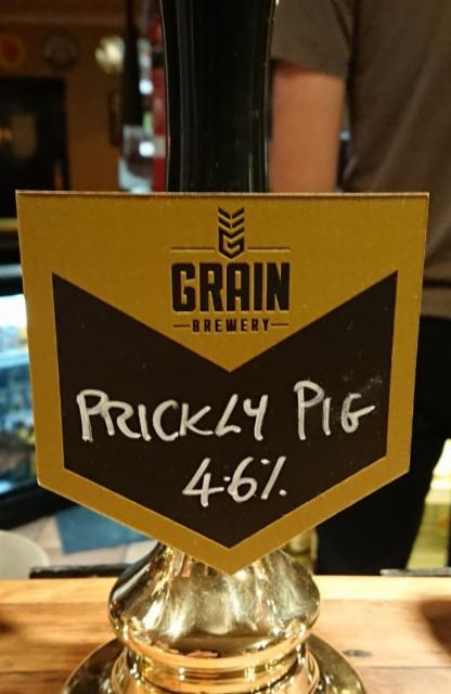 Prickly Pig 4.6%, Grain Brewery, England