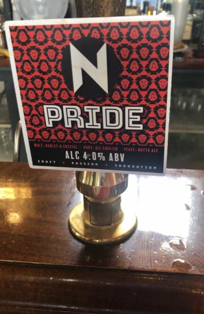 Pride 4.0%, Naylor's Brewery, England