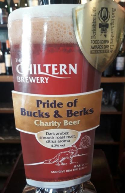 Pride Of Bucks & Berks 4.2%, The Chiltern Brewery, England