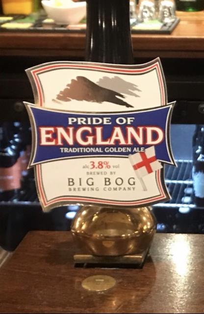 Pride Of England 3.8%, Big Bog Brewing Company, England