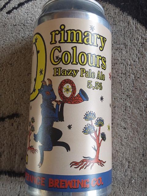 primary colours hazy pale ale 5.5%, Temperance Brewing Co., Finland