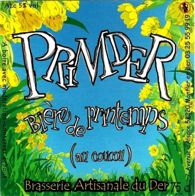 Prim'der 5.0%, Brasserie Artisanale Du Der, France
