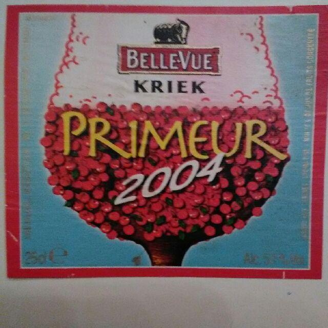 Kriek Primeur 2004 5.1%, Belle-Vue (AB InBev), Belgium