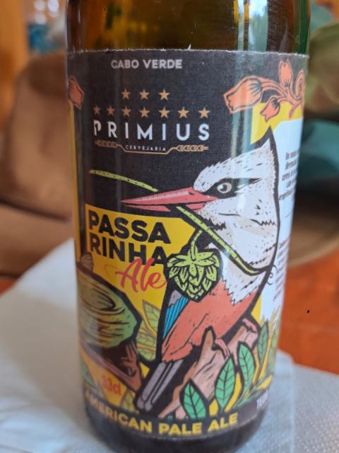 Primius american pale ale 5.1%, Primius, Cape Verde