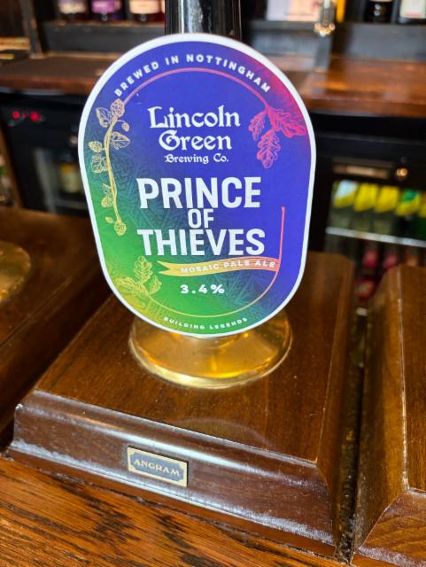 Prince of thieves, Lincoln Green Brewing