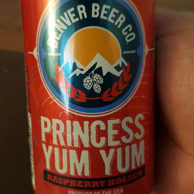 Princess yum yum 4.8%, Denver Beer Company, United States