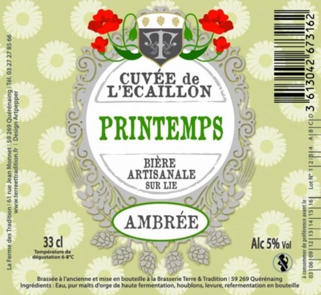 Printemps De L'Écaillon 5.0%, Terre & Tradition, France