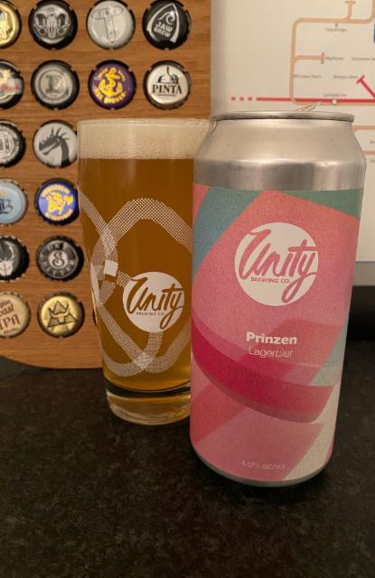 Prinzen 4.6%, Unity Brewing Co, England