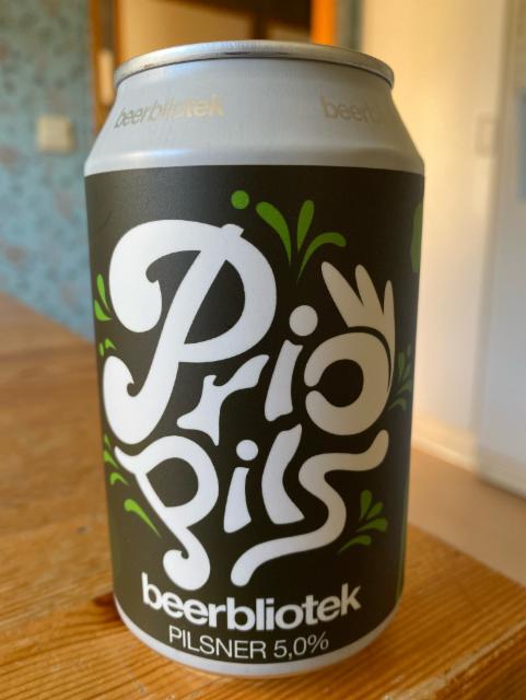 Prio Pils 5.0%, Beerbliotek, Sweden