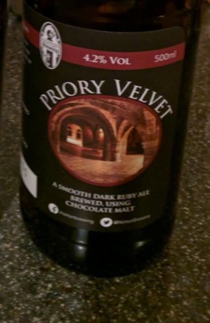 Priory Velvet 4.2%, Norton Brewing, England