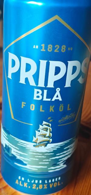 pripps blå folköl 2.8%, Carlsberg Sverige, Sweden