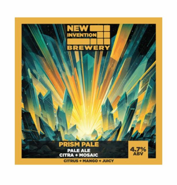 Prism Pale 4.7%, New Invention Brewery, England