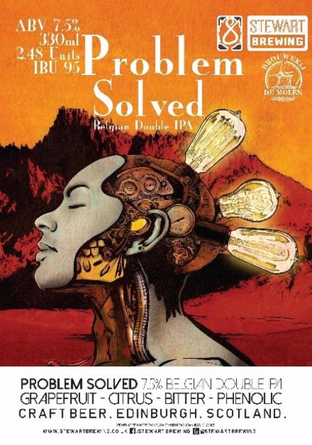 Problem Solved 7.5%, Stewart Brewing, Scotland