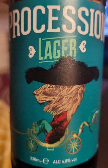 Procession lager 4.8%, Shepherd Neame, England