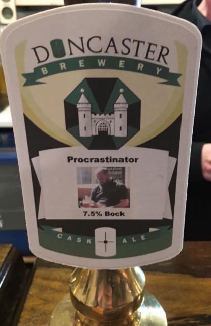 Procrastinator 7.5%, Doncaster Brewery, England