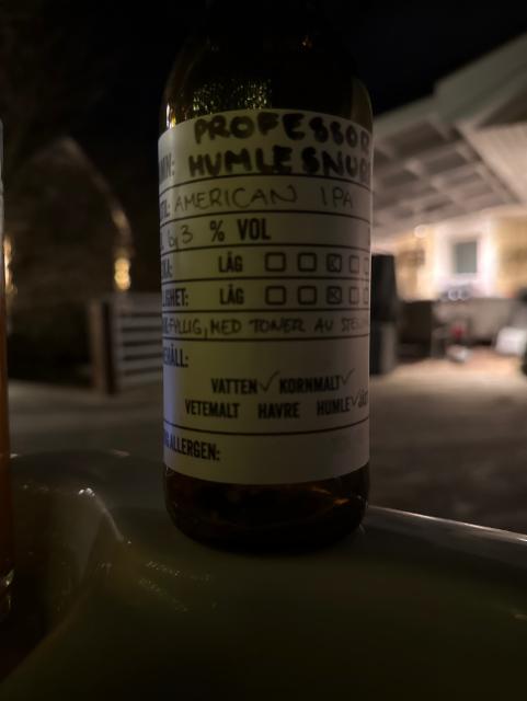 Professor Humle Snurr 5.3%, Nornir Brewery, Sweden
