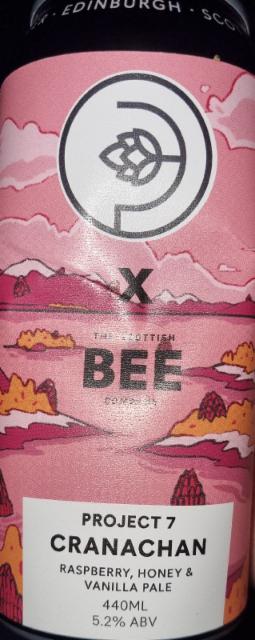 Project 7 Cranachan 5.2%, Stewart Brewing, Scotland