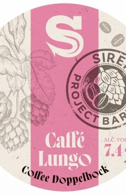 Project Barista Caffé Lungo 7.4%, Siren Craft Brew, England