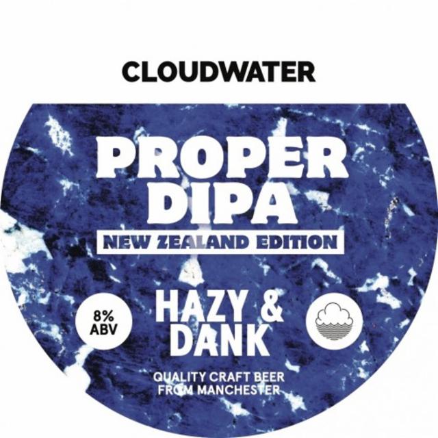 Proper DIPA: New Zealand Edition 8.0%, Cloudwater Brew Co., England