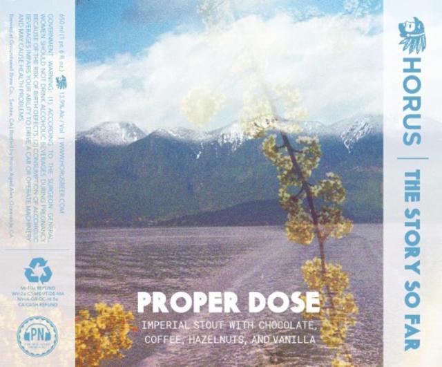 Proper Dose 13.9%, Horus Aged Ales, United States