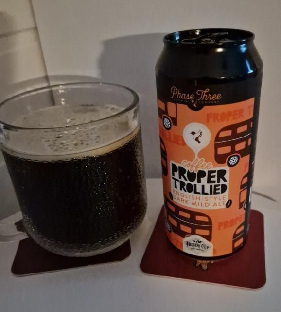 Proper Trollied 3.9%, Phase Three Brewing, United States