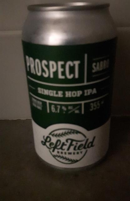 prospect 6.7%, Left Field Brewery, Canada