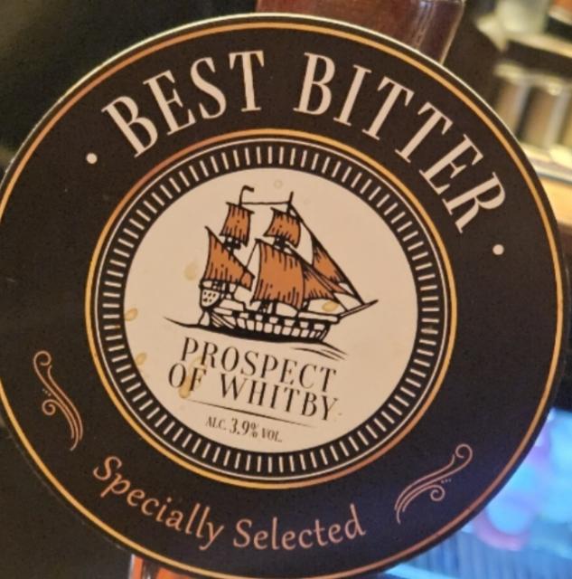 Prospect of Whitby Bitter 3.9%, Southwark Brewing, England