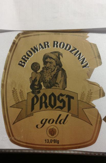 Gold 5.5%, Browar Rodzinny Prost, Poland