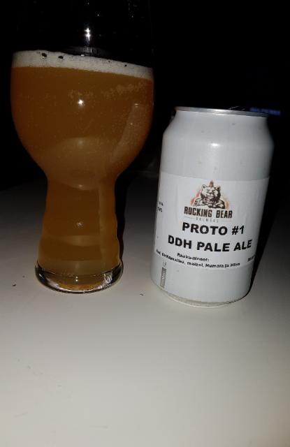 Proto #1 DDH Pale Ale 5.0%, Rocking Bear Brewers, Finland