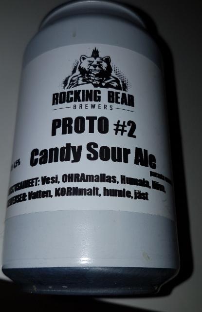 Proto #2 candy sour ale 4.5%, Rocking Bear Brewers, Finland