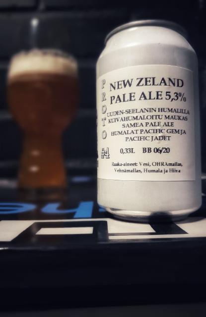 Proto #4 New Zeland Pale Ale 5.3%, Rocking Bear Brewers, Finland