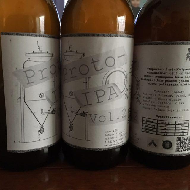 Proto IPA Vol. 2 8.0%, Tampereen Insinööripanimo, Finland