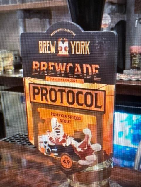Protocol 4.9%, Brew York, England