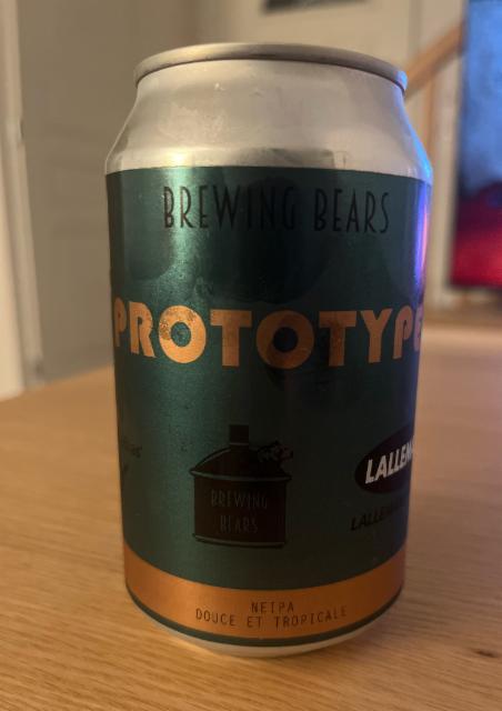 Prototype - Collab Lallemand 4.5%, Brewing Bears, France