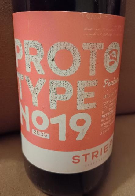 Prototype No 19 7.0%, Strieper Craft Beer Company, Netherlands