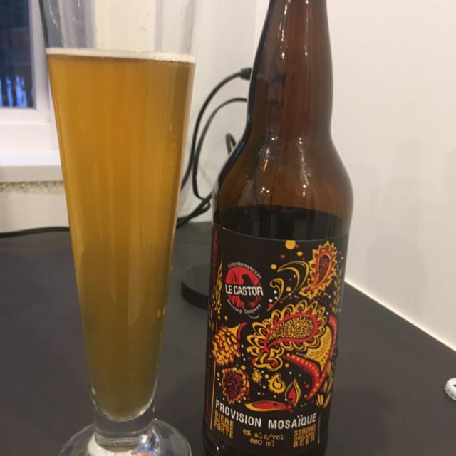 Provisions Mosaïque 6.0%, Microbrasserie Le Castor, Canada