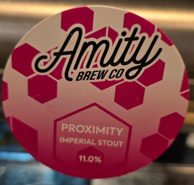 Proximity 11.0%, Amity Brew Co., England
