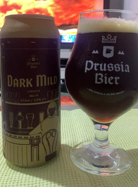 Prussia Bier Dark Mild 3.8%, Prussia Bier, Brazil