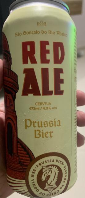 Prussia Bier Red Ale 4.0%, Prussia Bier, Brazil