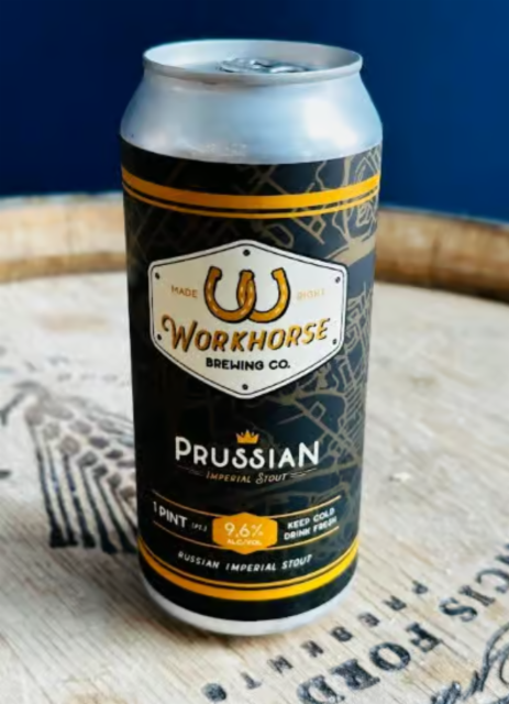 Prussian 9.5%, Workhorse Brewing Company, United States