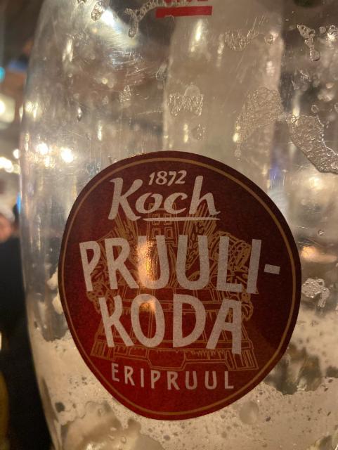 Pruulikoda 5.4%, Koch Brewery, Estonia