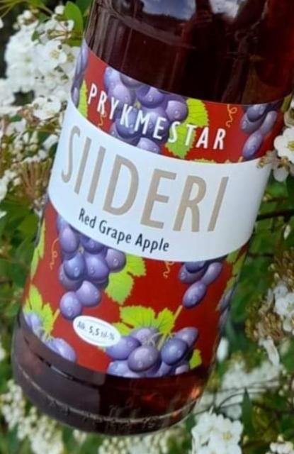 Prykmestar Siideri Red Grape Apple 5.5%, Vakka-Suomen Panimo, Finland