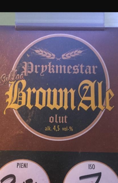 Prykmestar Brown Ale 4.5%, Vakka-Suomen Panimo, Finland