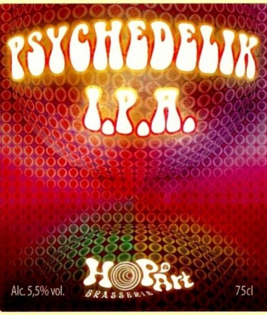 Psychedelik IPA 5.5%, Brasserie Hop'Art, France
