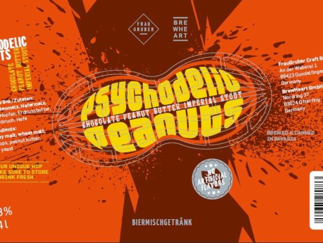 Psychodelic Peanuts 10.8%, FrauGruber Brewing, Germany