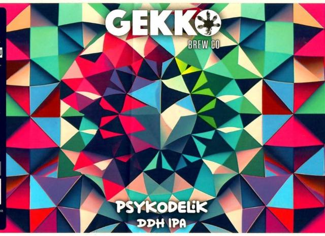 Psykodelik 5.8%, Gekko Beers - Gekko Brewing Company, France
