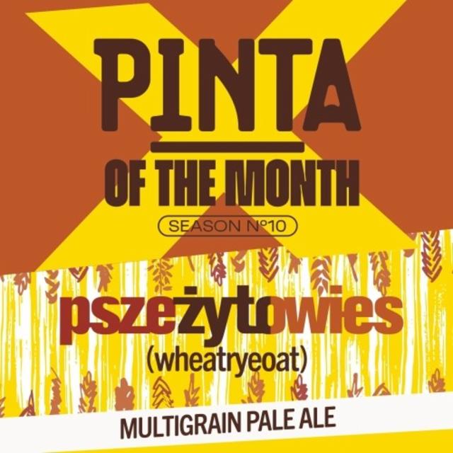 Pszeżytowies (2024) 3.8%, Browar PINTA, Poland