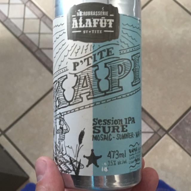 P'tite Kapi 3.5%, Microbrasserie À La Fût, Canada