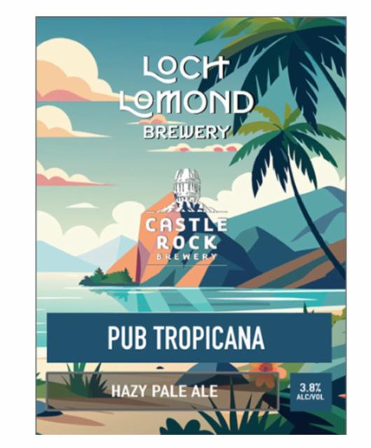 pub tropicana 3.8%, Loch Lomond Brewery, Scotland