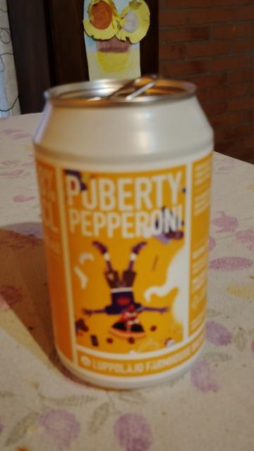 puberty pepperoni 5.8%, Luppolajo farmhouse brewery, Italy